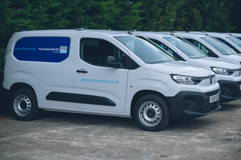 YTL Construction vehicles